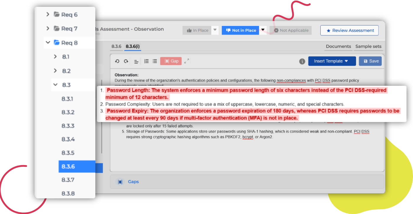 Scale assessments with guided workflows
